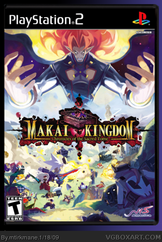 Makai Kingdom: Chronicles Of The Sacred Tome box art cover