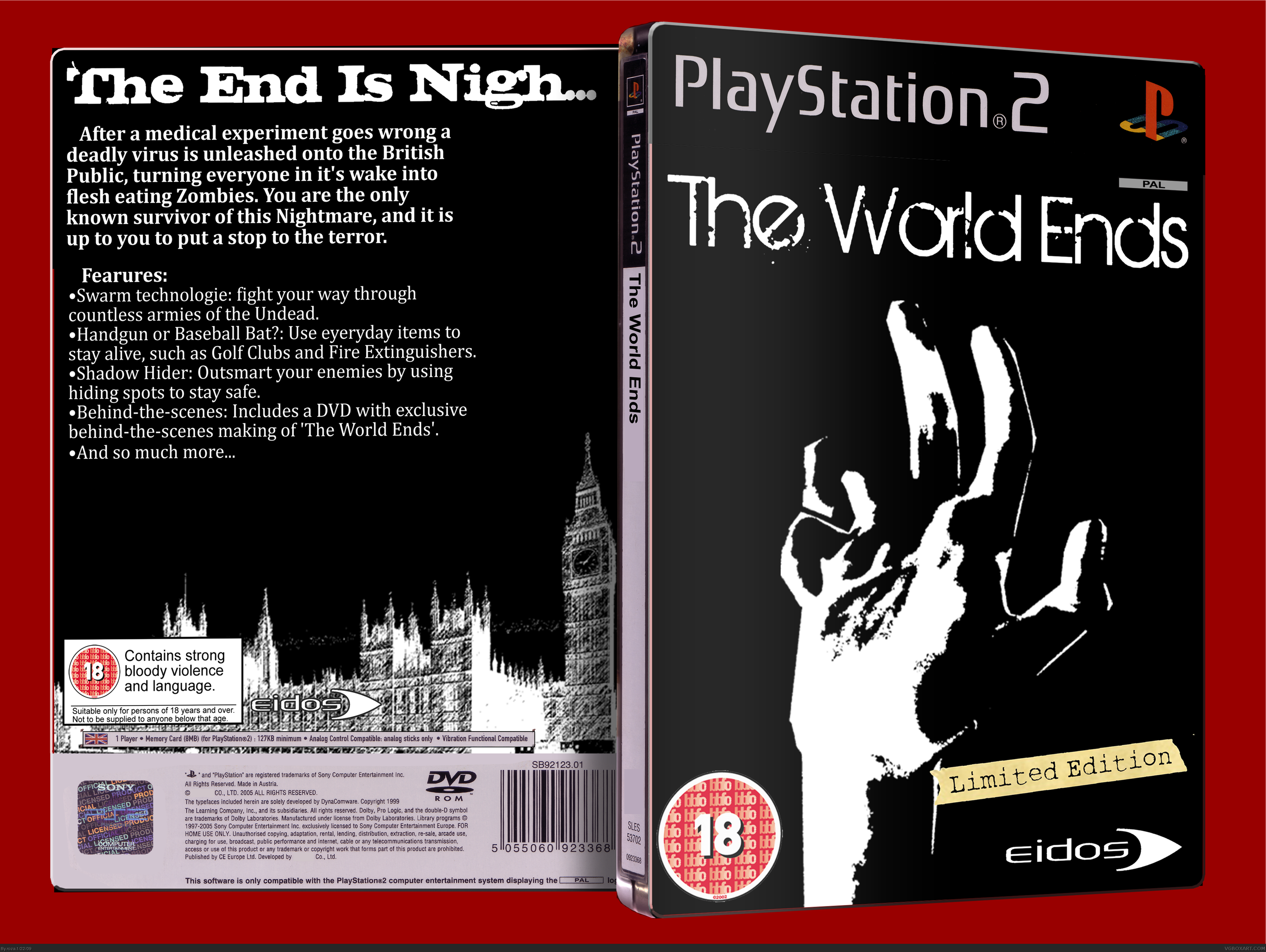 The World Ends: Limited edition box cover