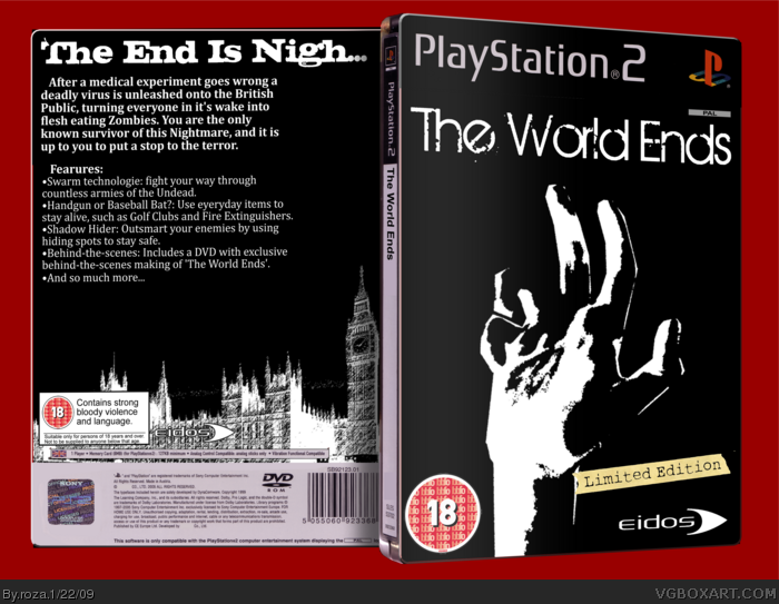 The World Ends: Limited edition box art cover