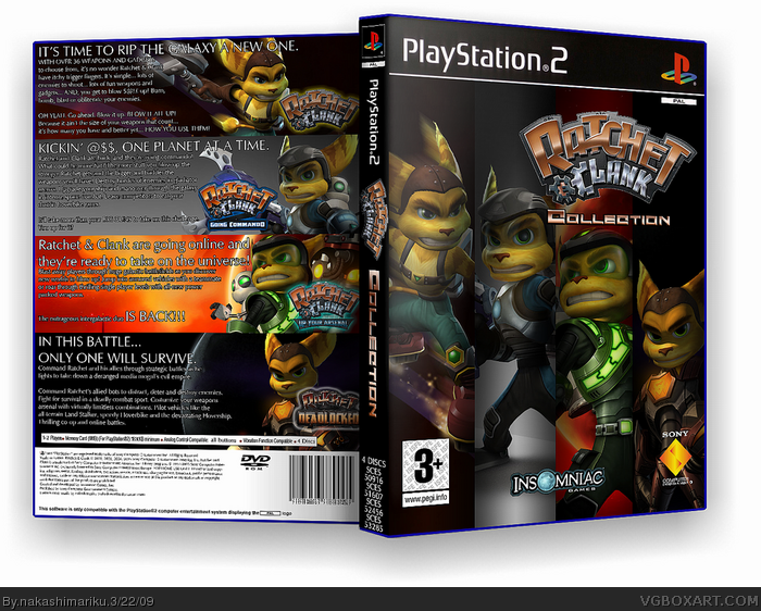 Finally completed my Ratchet and Clank collection for PS2/3! : r/ps2
