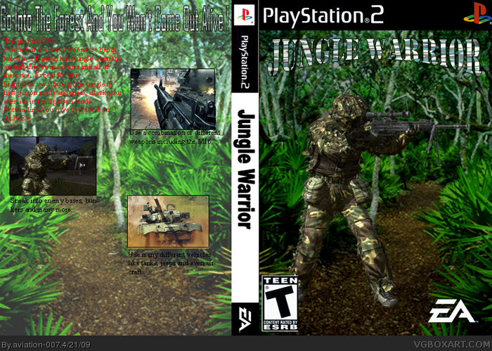 Jungle Warrior box art cover