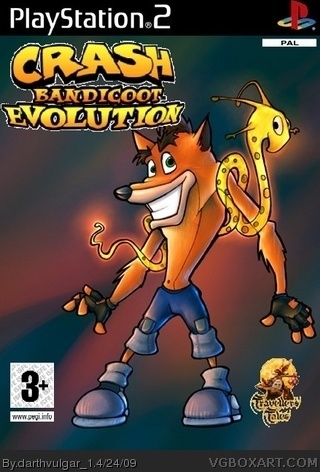 Crash Bandicoot  : Evolution box cover