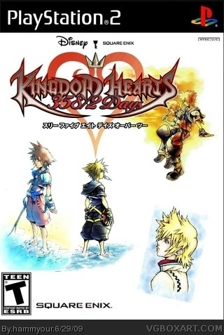 Kingdom Hearts:385/2 Days box art cover