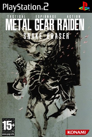 Metal Gear Raiden: Snake Eraser box cover
