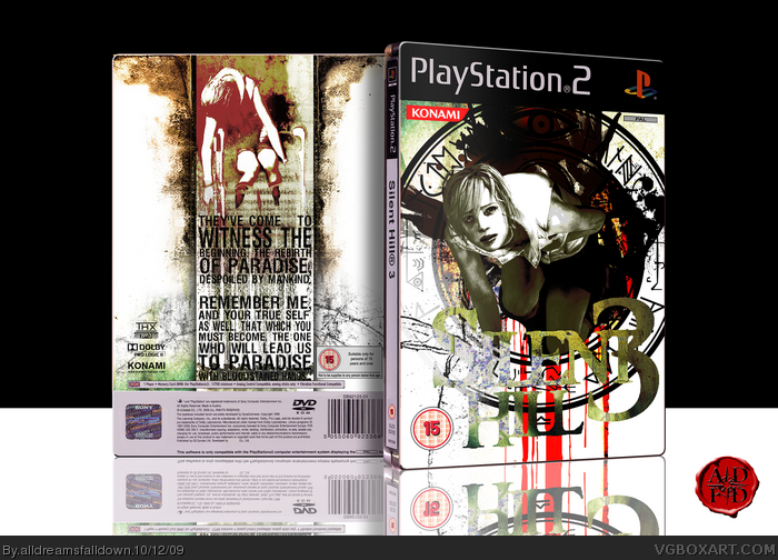 Silent Hill 3 box art cover