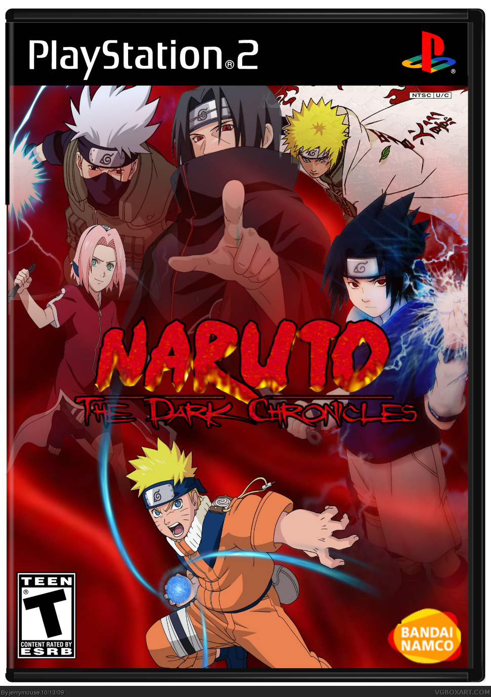Naruto The Dark Chronicles box cover