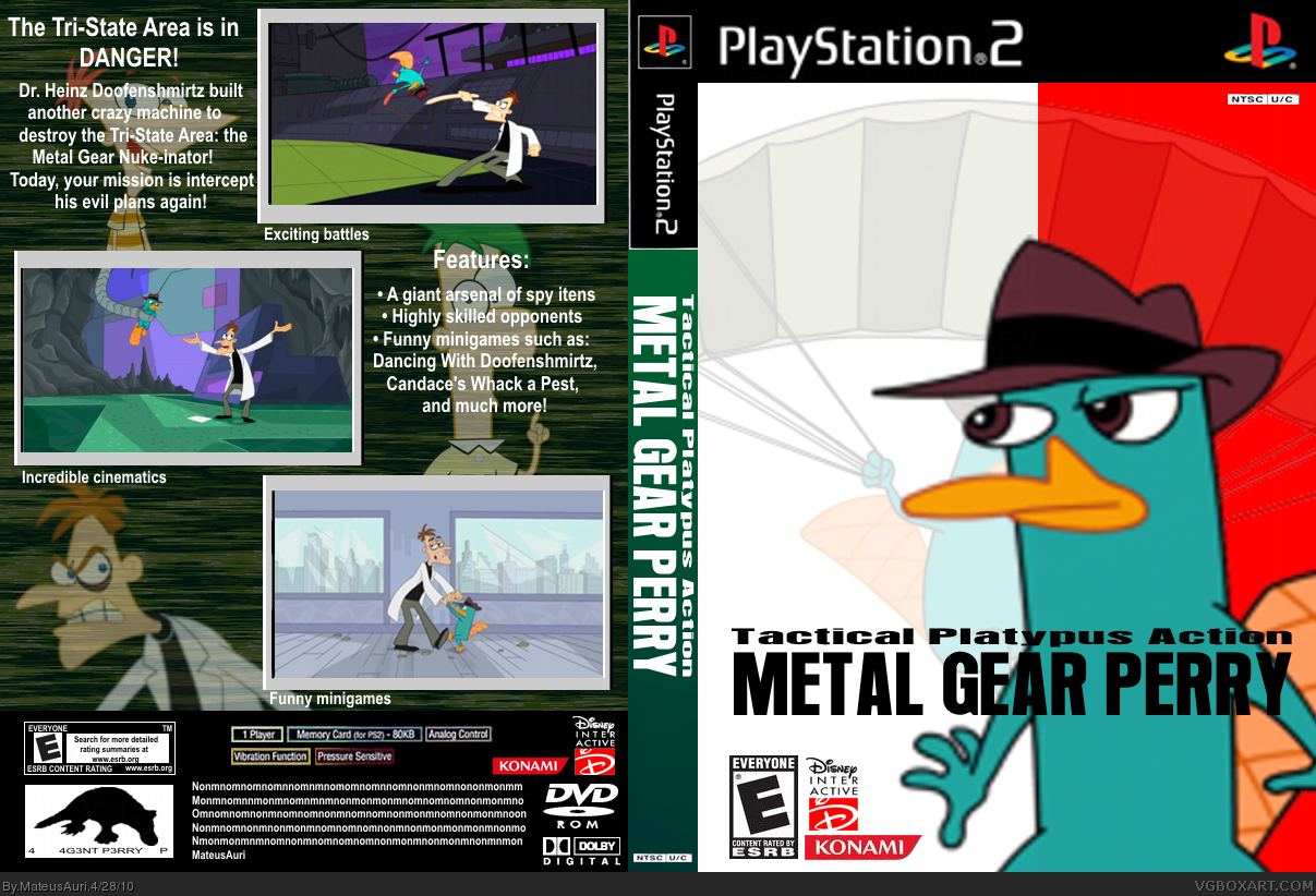 Metal Gear Perry box cover