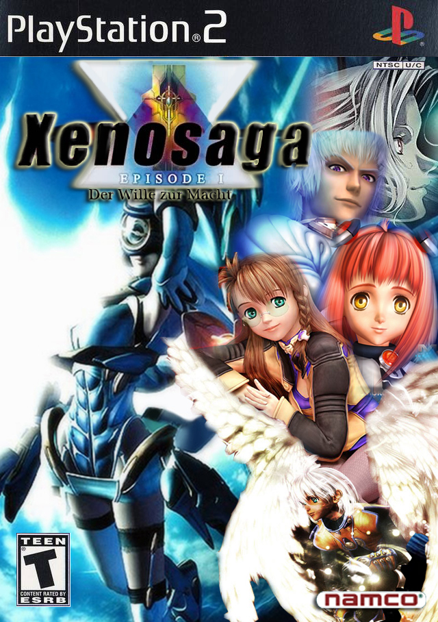 Xenosaga Episode I: Der Wille zur Macht PlayStation 2 Box Art Cover by  solidboss