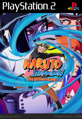 Naruto Shippuden Fate Between Friends box art cover