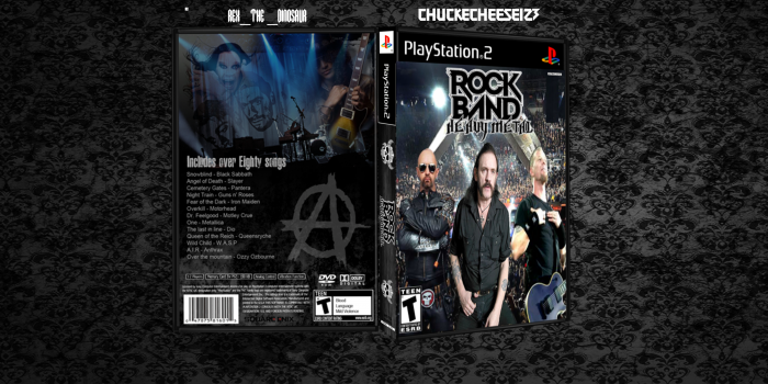 Rock Band: Heavy Metal box art cover