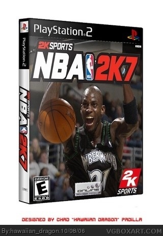 NBA 2K7 box cover