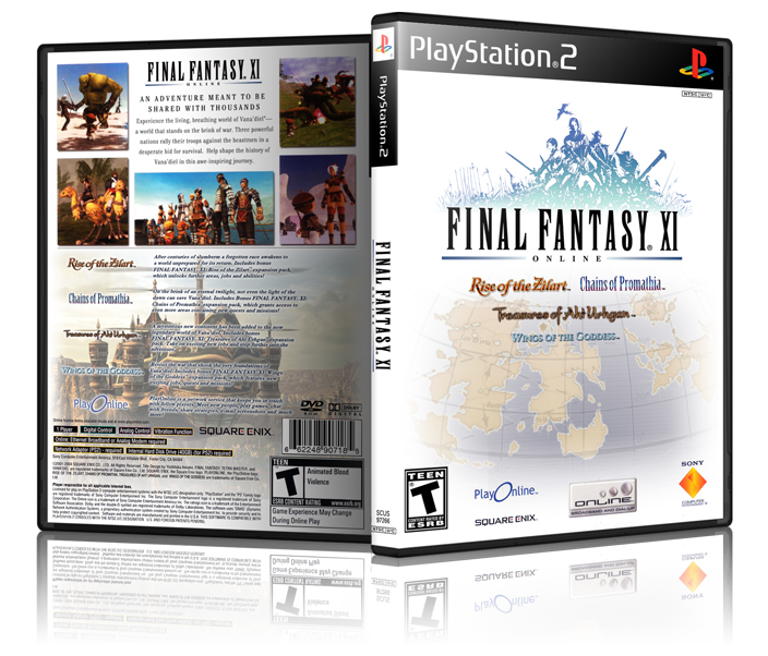 Final Fantasy XI box cover