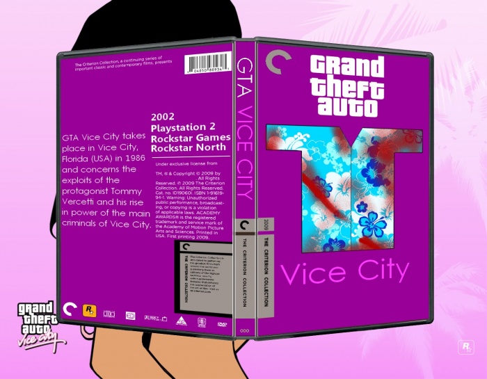 Grand Theft Auto Vice City box art cover