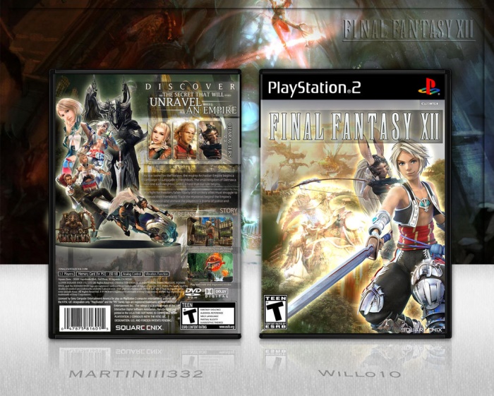 Final Fantasy Xii Playstation 2 Box Art Cover By Martiniii332