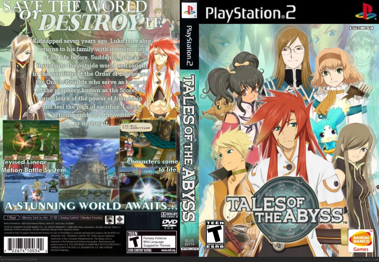 Blast from the Past: Tales of the Abyss (PS2) - PlayStation Blast