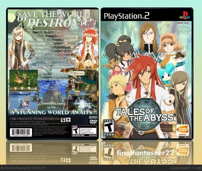 Tales Of The Abyss Usa Undub 2.0 Patch