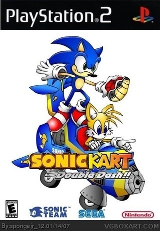 SonicKart Double Dash box cover