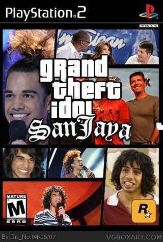 Grand Theft Idol: SanJaya box cover
