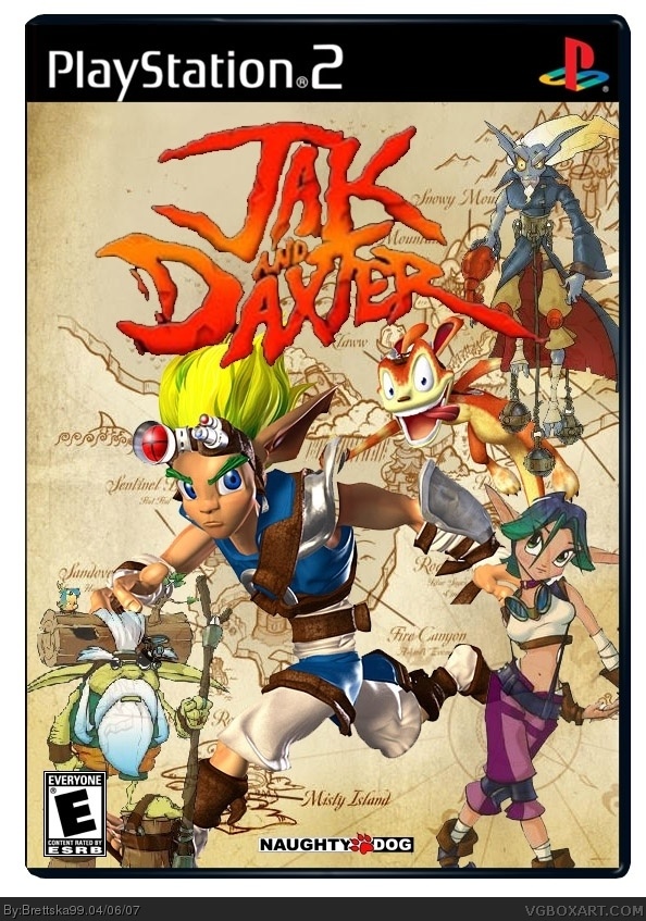 jak and daxter ps2 covers