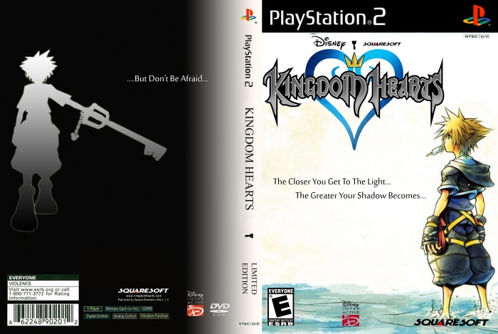 Kingdom Hearts PlayStation 2 Box Art Cover by darkswan