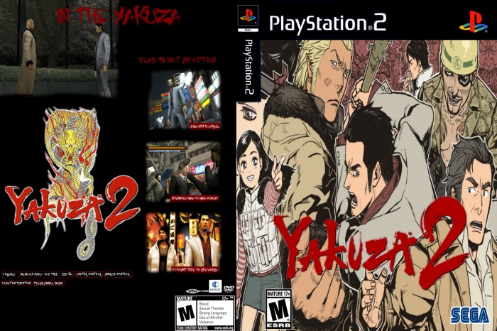 Yakuza 2 box art cover