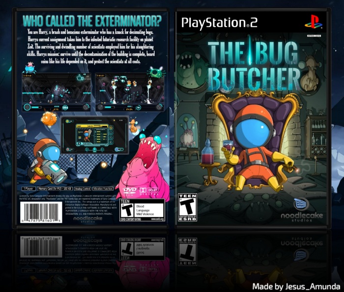 The Bug Butcher box art cover