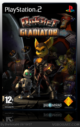 Ratchet Gladiator box cover