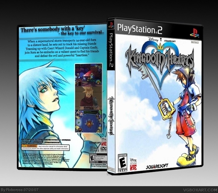 Kingdom Hearts box art cover