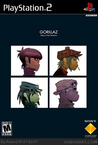 Gorillaz-Days of the Demons box cover