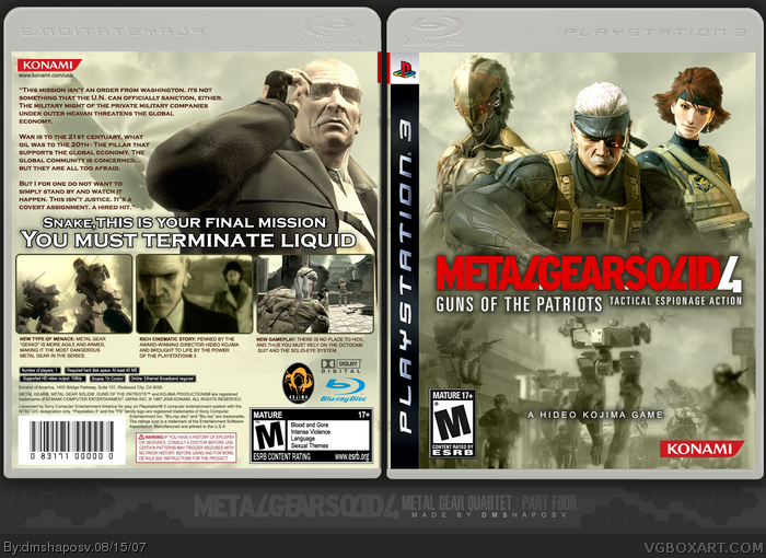   Metal Gear Solid 4    Pc -  2