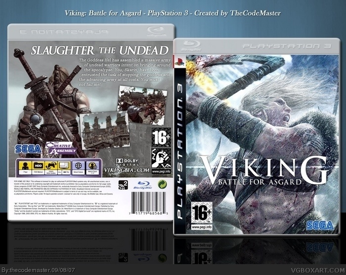 Viking: Battle for Asgard box art cover
