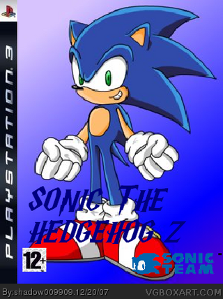 Sonic The Hedgehog Z box cover
