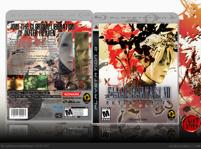 Final Fantasy VII: Outer Heaven box art cover