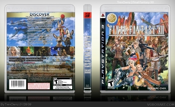Final Fantasy XII box art cover