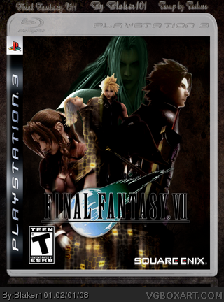 Final Fantasy VII box art cover
