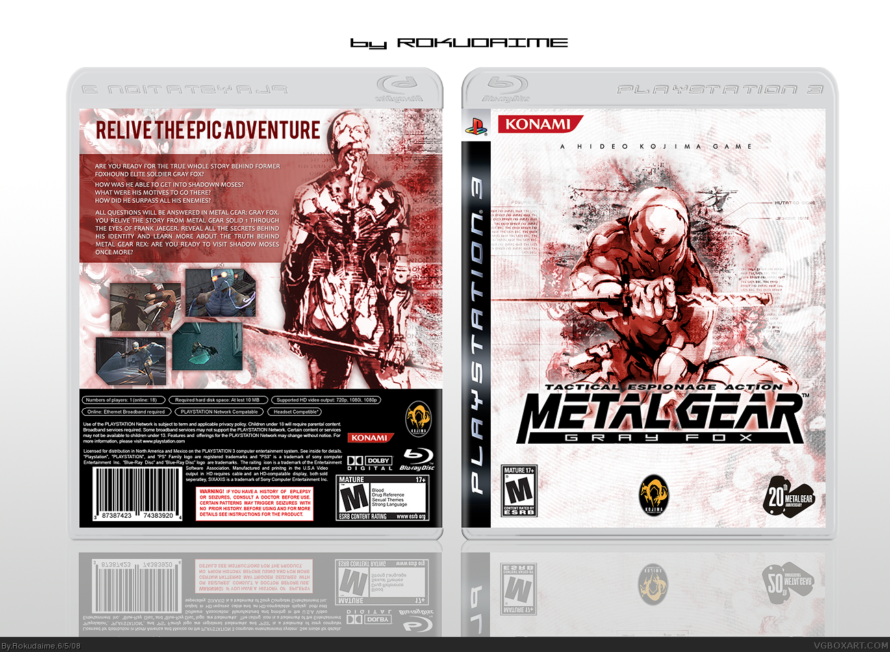 Metal Gear Solid: Gray Fox box cover