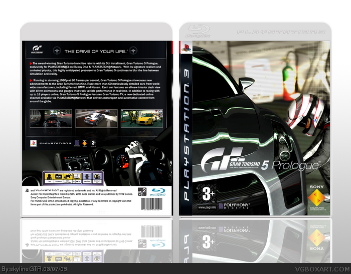 Gran Turismo 5: Prologue box art cover