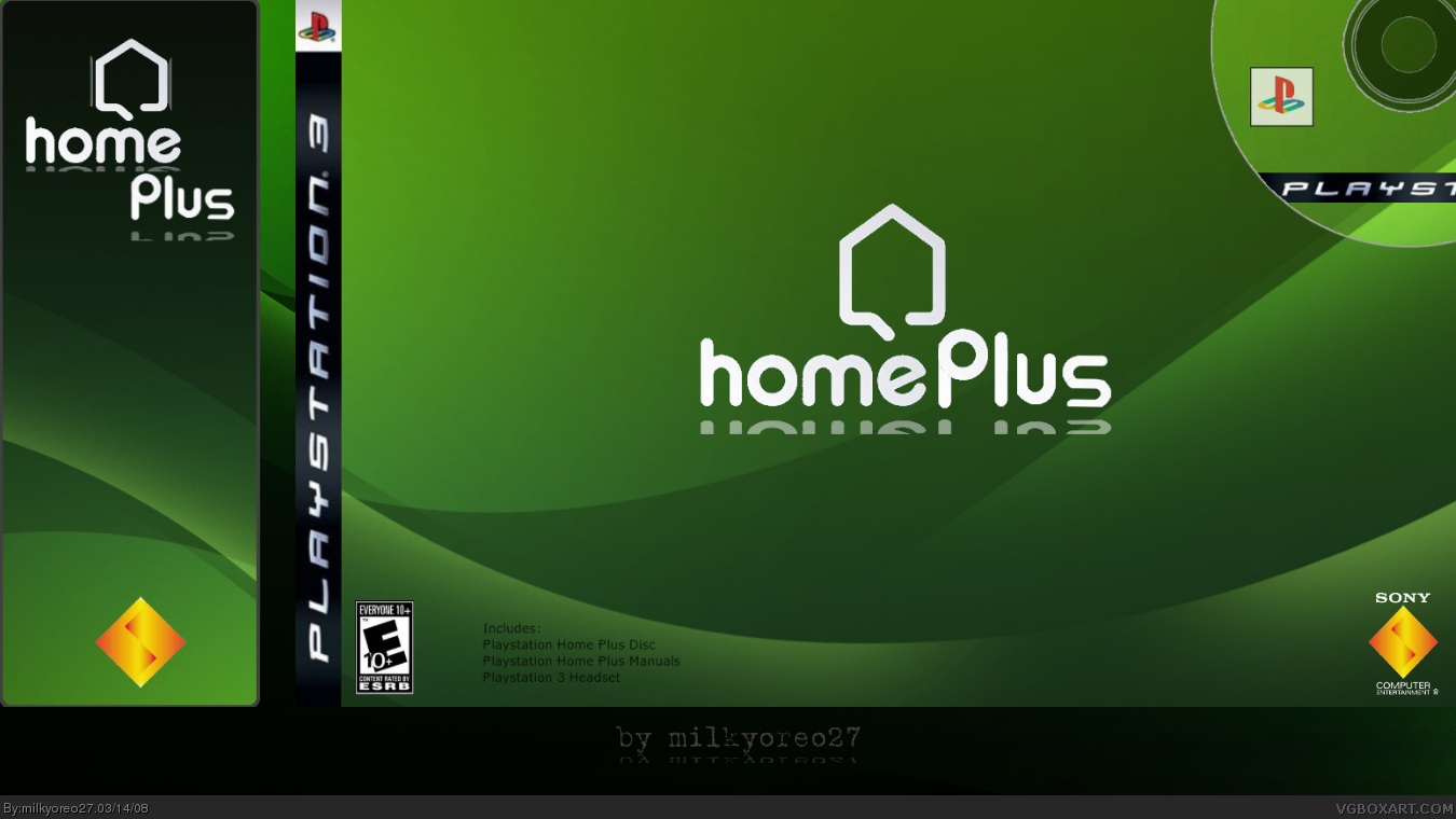Playstation Home Pro box cover