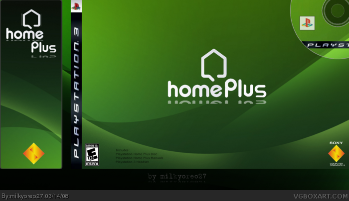 Playstation Home Pro box art cover