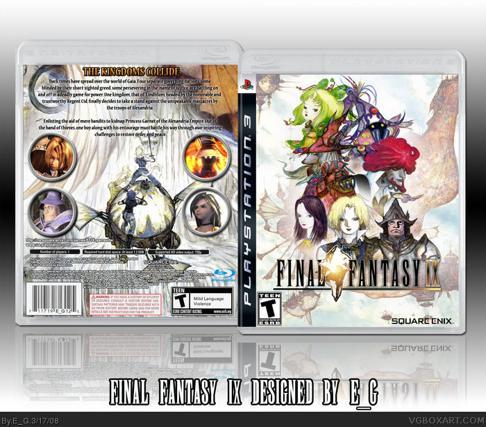 Final Fantasy IX box art cover