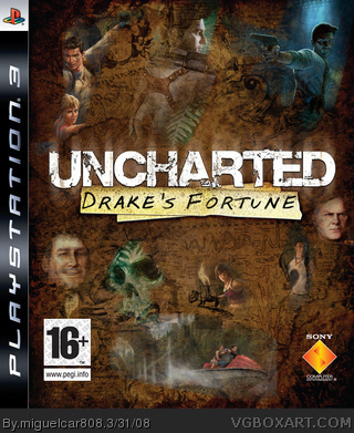 Uncharted: Drake's Fortune box art cover