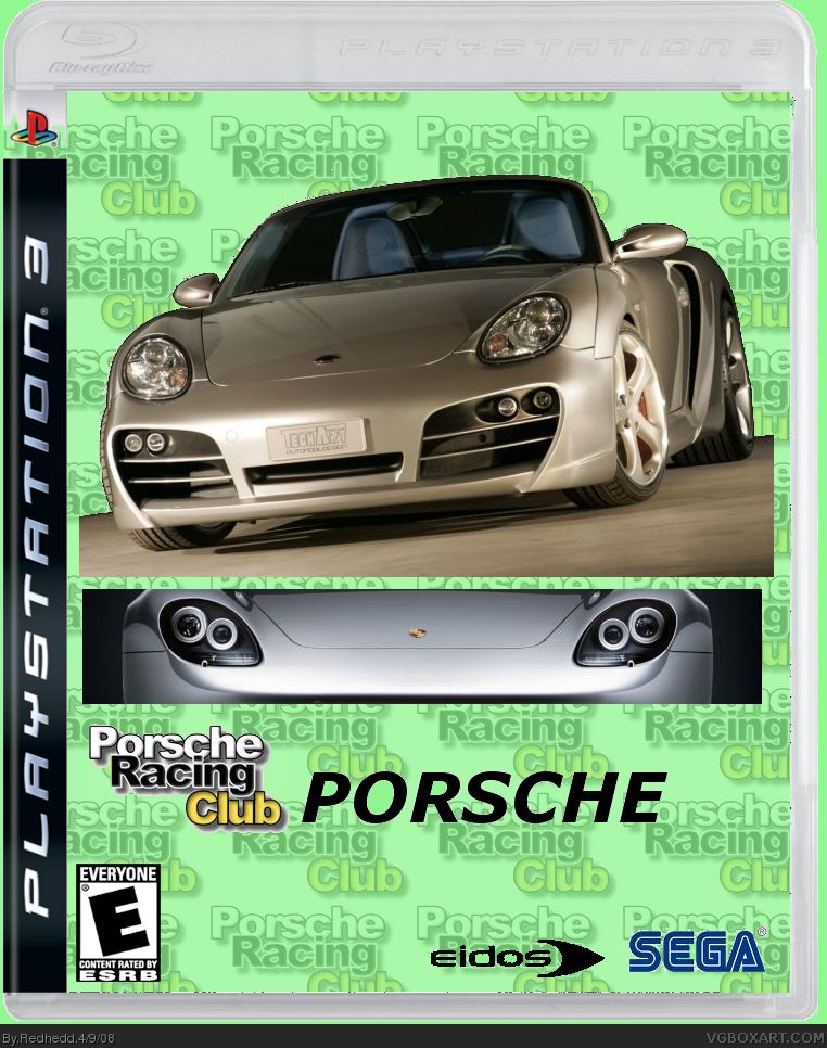 Porsche Racing box cover