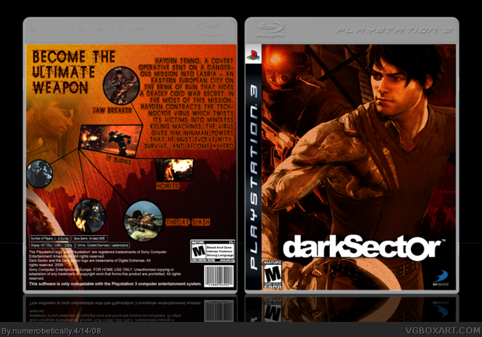Dark Sector box art cover
