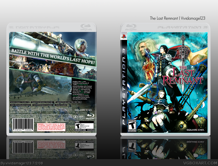 PlayStation 3 » The Last Remnant Box Cover