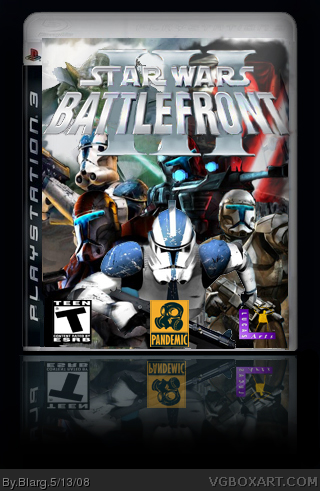 Klemme Rejse Normalt Star Wars: Battlefront III PlayStation 3 Box Art Cover by Blarg