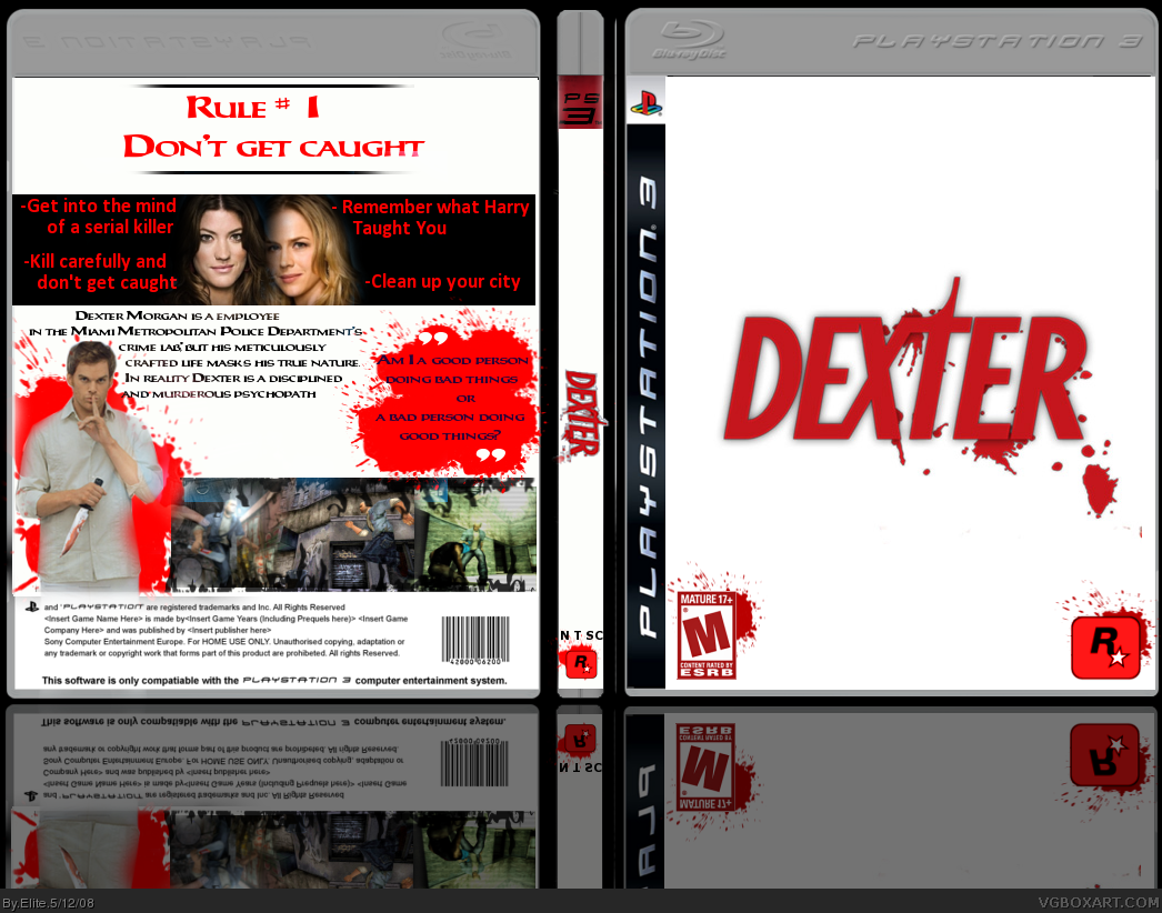 Dexter box cover