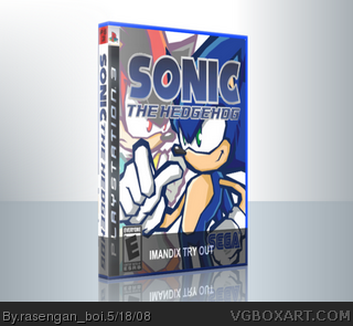 Sonic the Hedgehog box cover