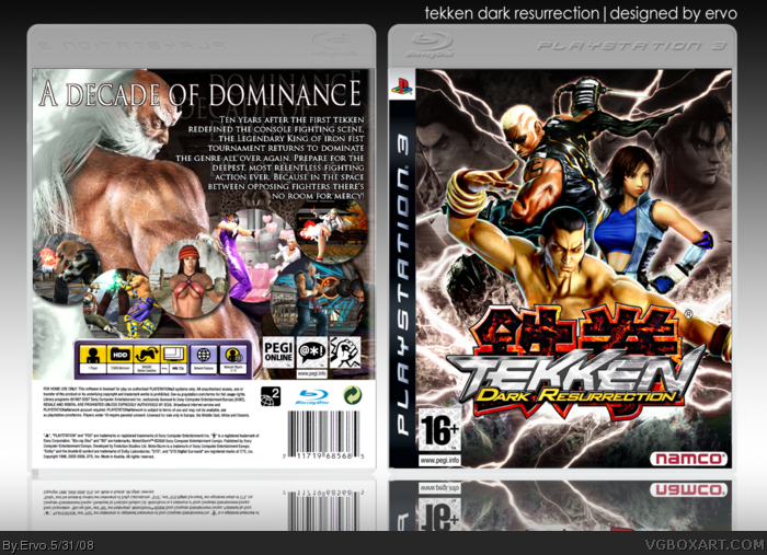 Tekken 5: Dark Resurrection Videos for PlayStation 3 - GameFAQs