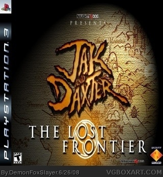Jak and Daxter The Lost Frontier box art cover