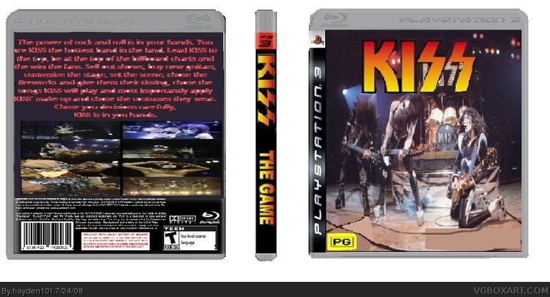 KISS: The Game box cover